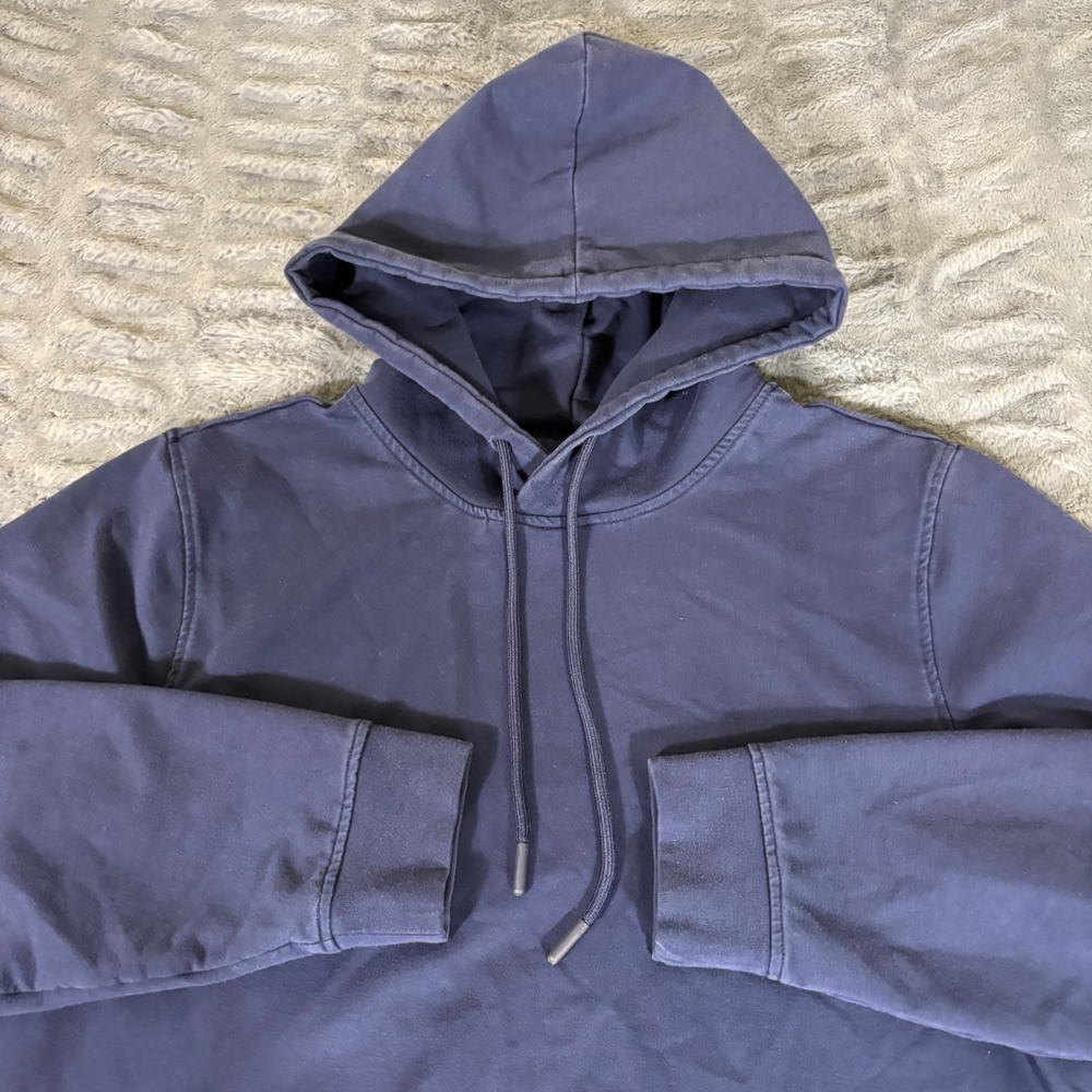Cuts Hyperloop Classic Hoodie Mens Large Navy Blue Pullover Sweatshirt AR938
